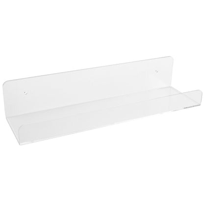 Clear Plastic Storage Shelves - Set of 4