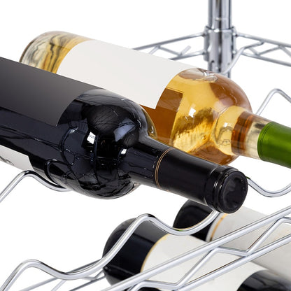 Wine Rack 24 Bottle 4-Tier