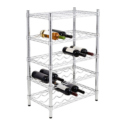 Wine Rack 24 Bottle 4-Tier