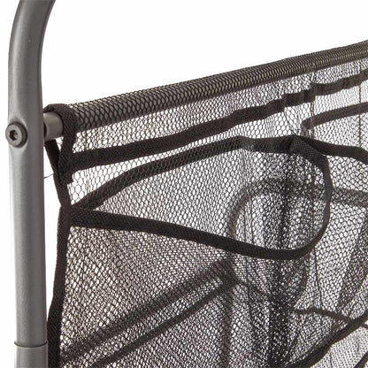 Metal Shoe Storage Rack with Wheels - 4-Tier