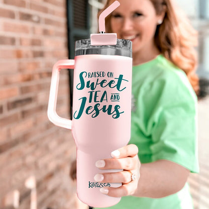 40-Oz Blessed and Refreshed Tumbler