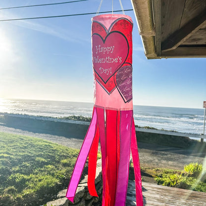 40 inch Valentine's Day Windsock – Festive Outdoor Decor