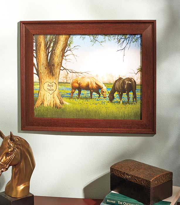 Personalized Romantic Nature Framed Prints