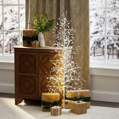 Lighted Shimmer and Glow Trees