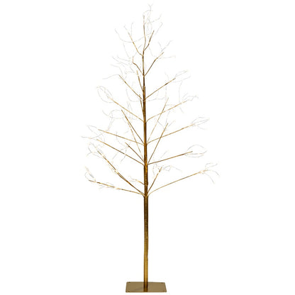 Golden Lighted LED Tree