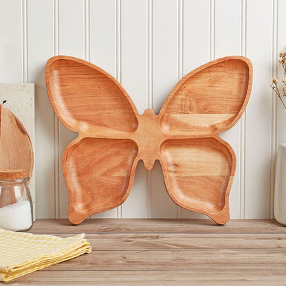 4-Section Dolly Parton Butterfly Platter