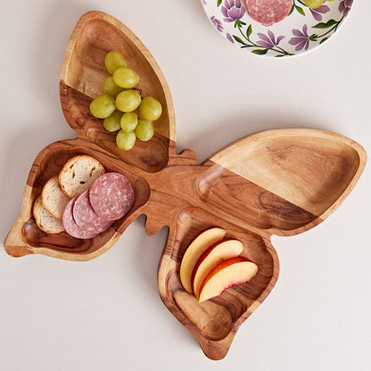 4-Section Dolly Parton Butterfly Platter