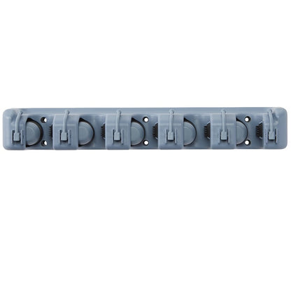 5-Slot Mop & Broom Wall Organizer