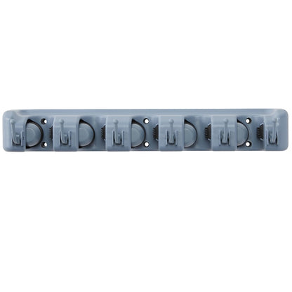 5-Slot Mop & Broom Wall Organizer