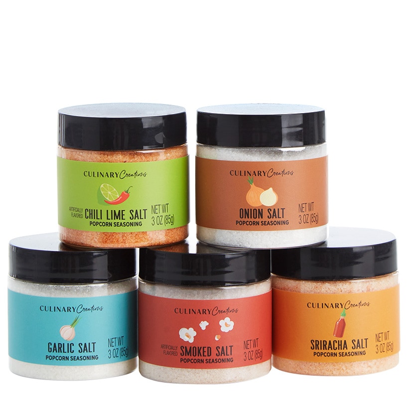 Popcorn Seasoning Flavors - Set of 5