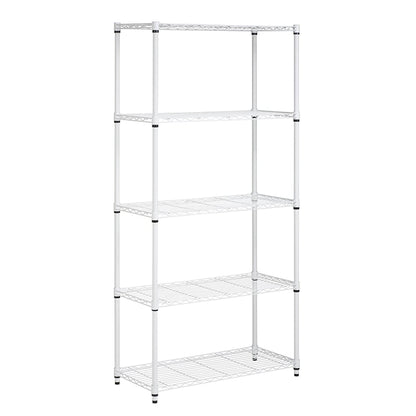Heavy-Duty Adjustable Shelving Unit 5-Tier