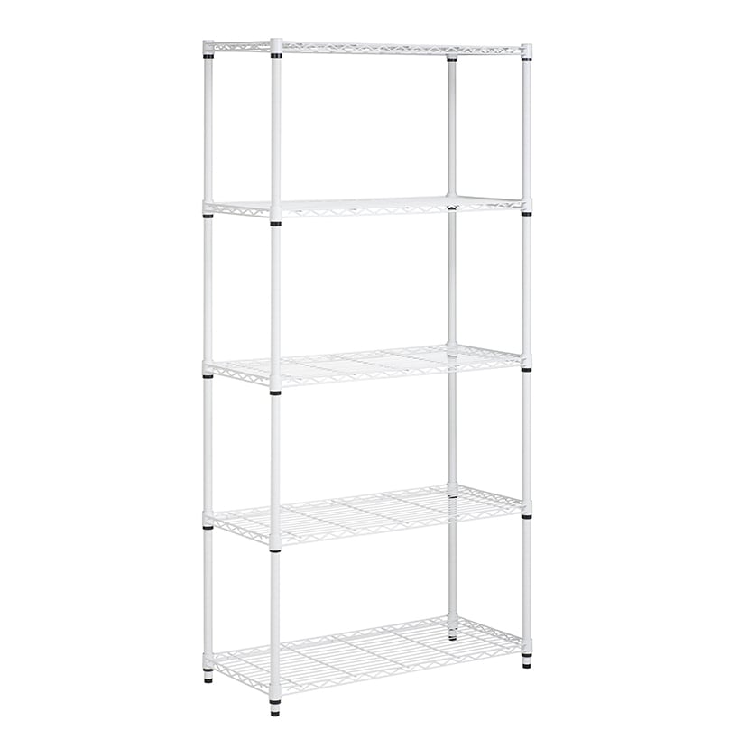 Heavy-Duty Adjustable Shelving Unit 5-Tier