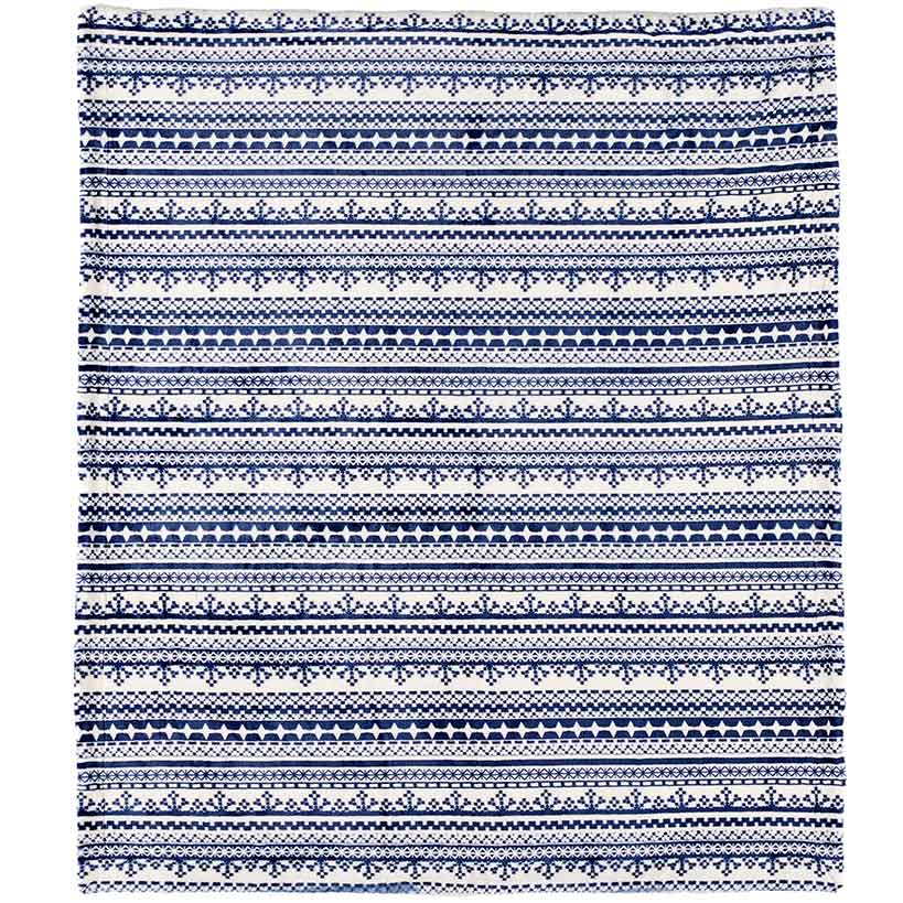50" x 60" Sherpa Printed Throws#select-item_blue-snowflakes