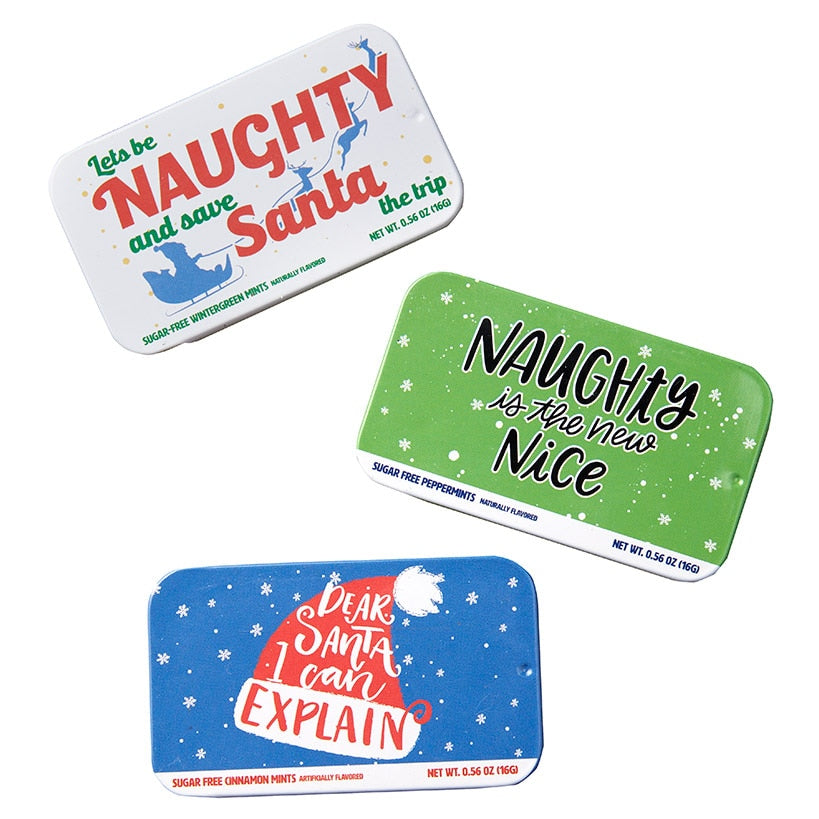 Mint Tins Novelty Christmas Design Set of 3