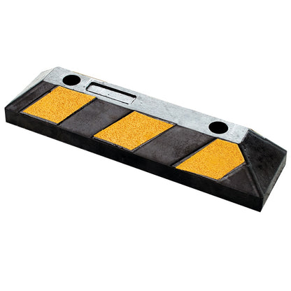 Heavy Duty Rubber Wheel Stopper - Perfect Parking Curb Block