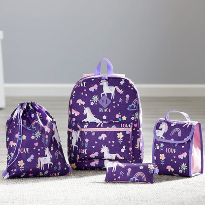All-Over Printed 5-Pc. Backpack Value Sets