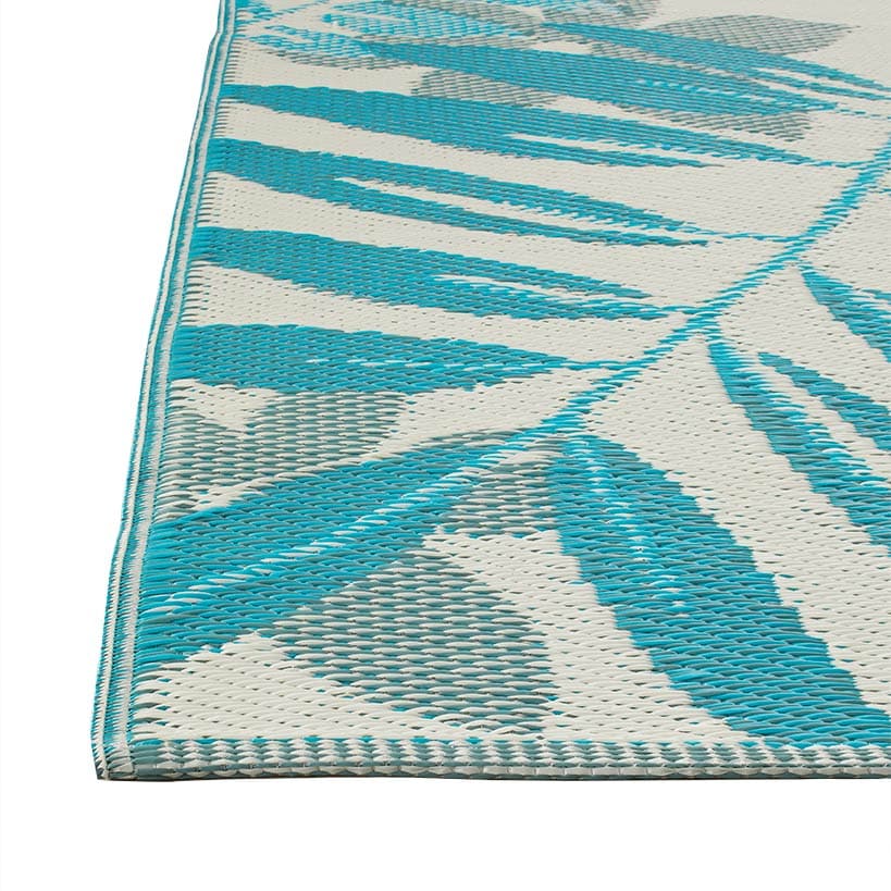 Outdoor Hibiscus Patio Rug#select-color_hibiscus-aqua