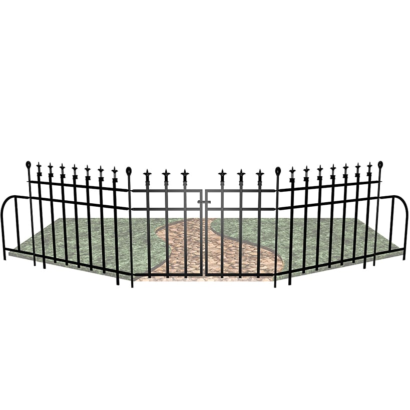 6-Pc. Finial Sectional Fence Post
