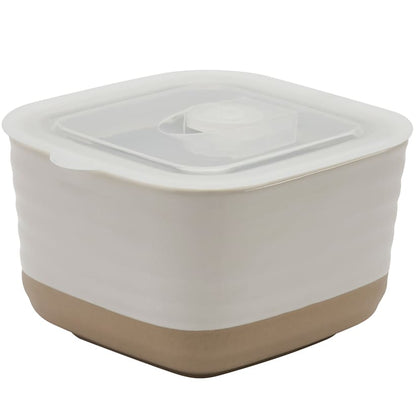 Stoneware Food Storage Container Set - 6-Pc.