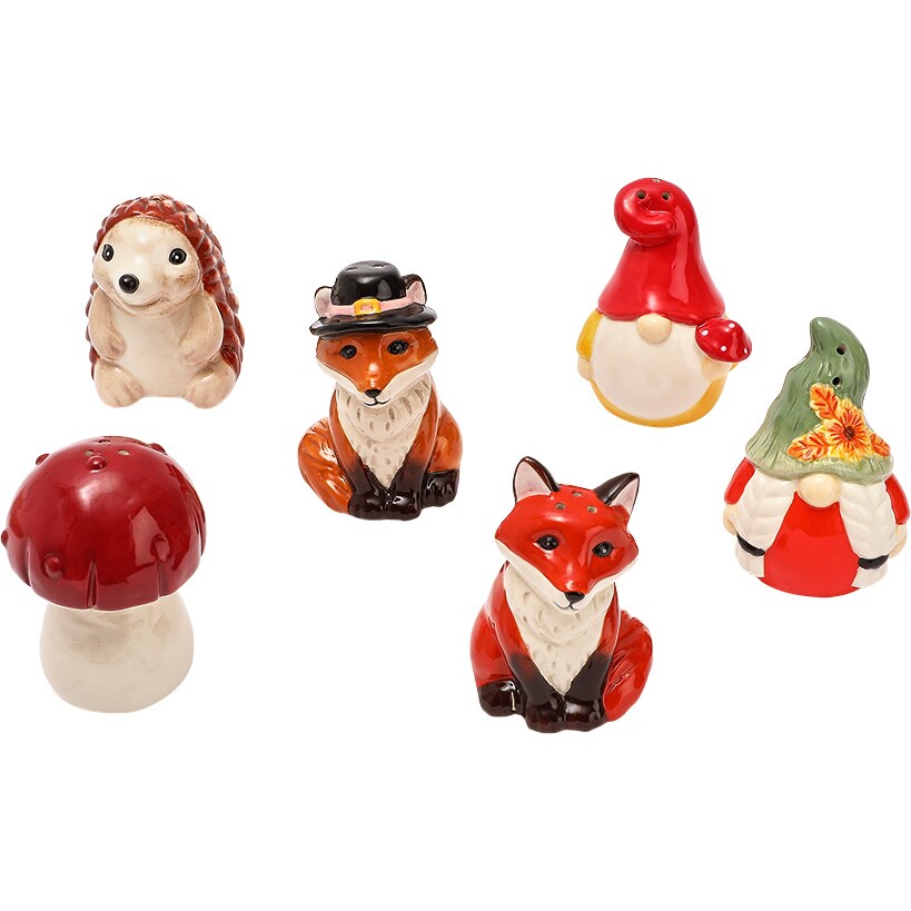 Thanksgiving Salt and Pepper Set 6 Pc.