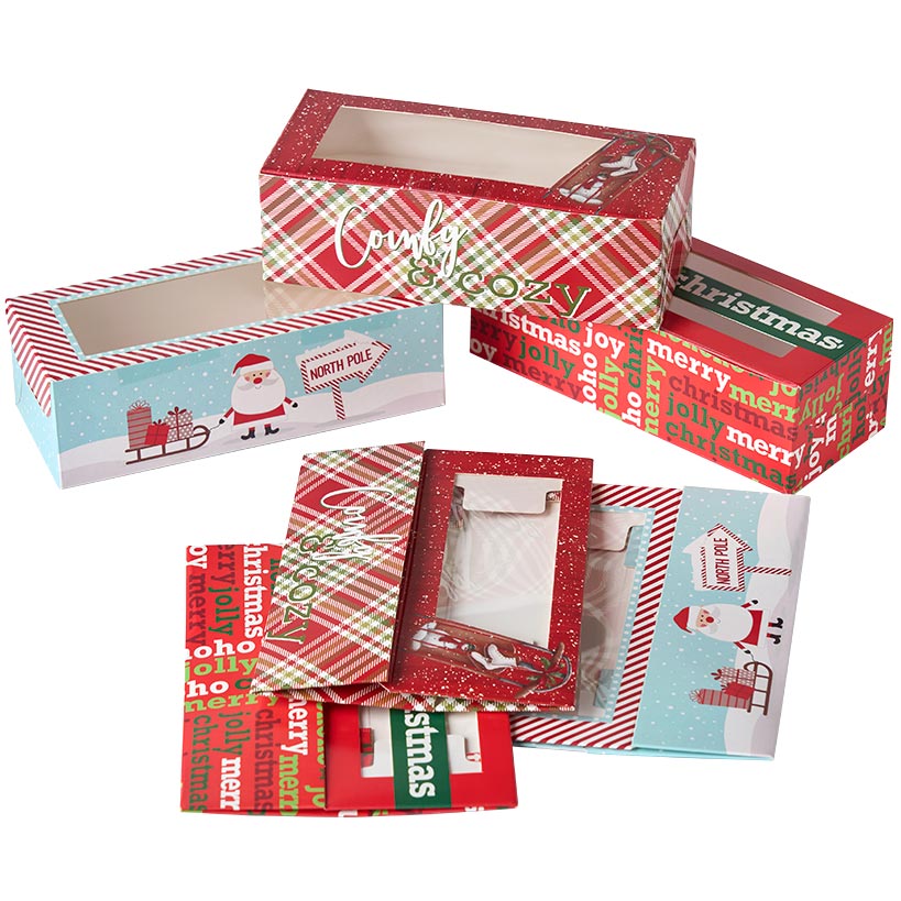 6 Pk. Christmas Treat Boxes