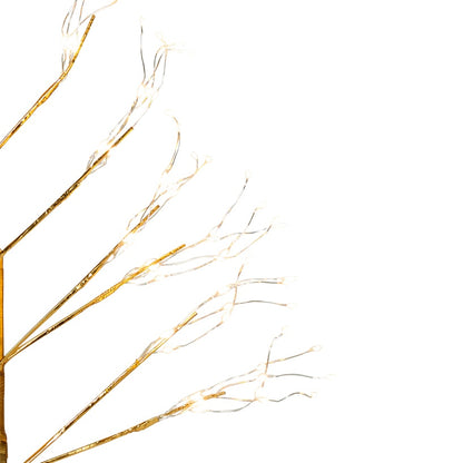 Golden Lighted LED Tree