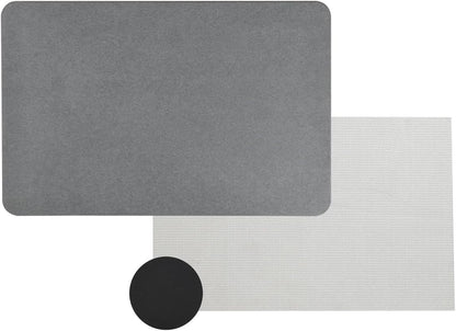 4 Colors! - 24'' X 15'' Diatomaceous Quick Drying Stone Bath Mat