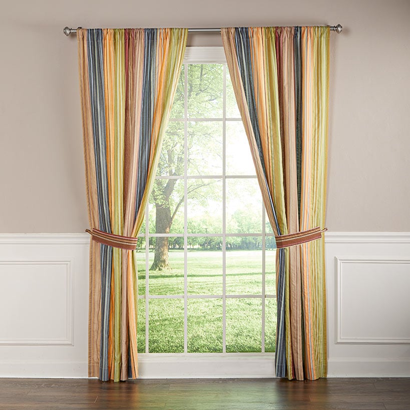 Katy Window Panel or Decorative Pillows Set of 2