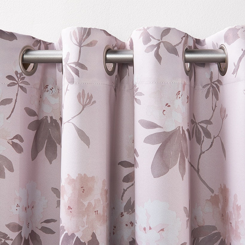 Floral Printed Blackout Curtains