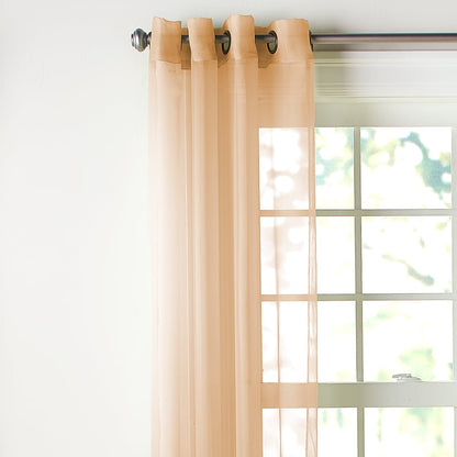 Sheer Grommet Window Panel