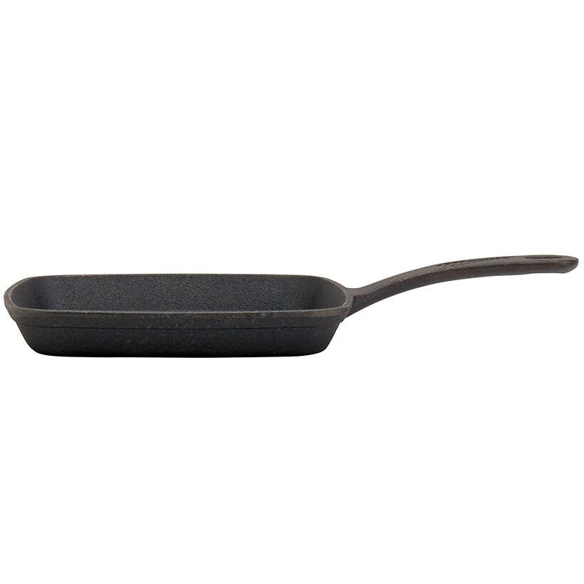 Cast Iron Mini Square Grill Pan