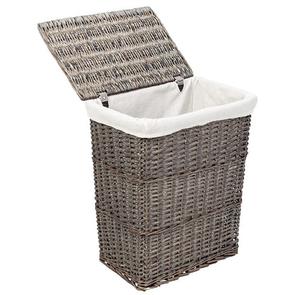 Split Willow Woven Storage Basket Set 7 Piece