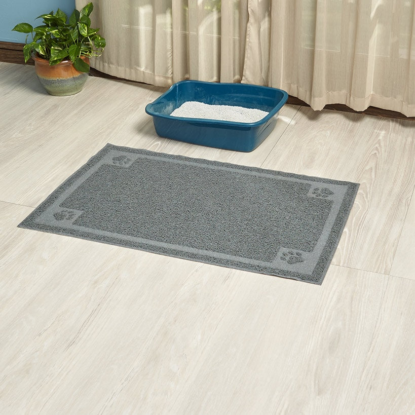 Cat Litter Box Mat - Oversized, Non-Slip, Durable, Easy Cleanup#select-item_large