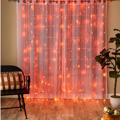 Icicle LED Curtain Lights - 10 Ft