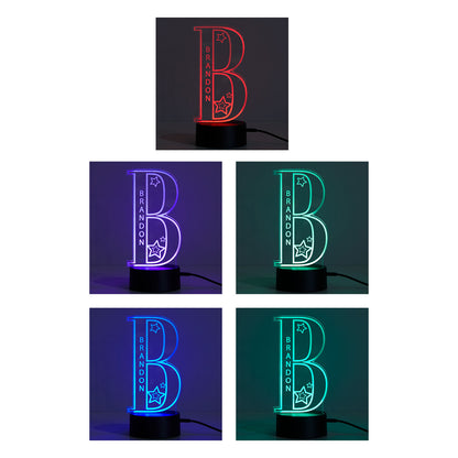 Personalized Acrylic LED Star Nightlight