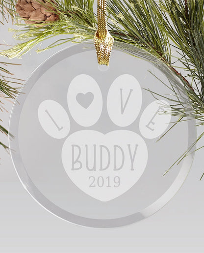 Personalized Glass Ornaments
