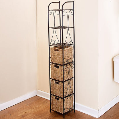 Seagrass Basket Bath Storage Collection