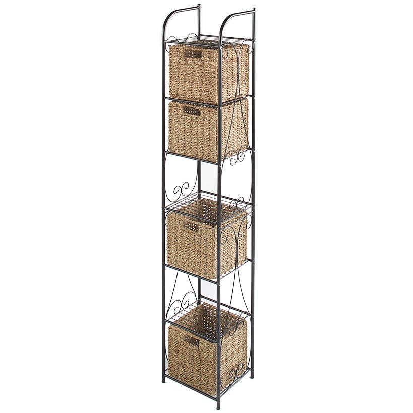 Seagrass Basket Bath Storage Collection