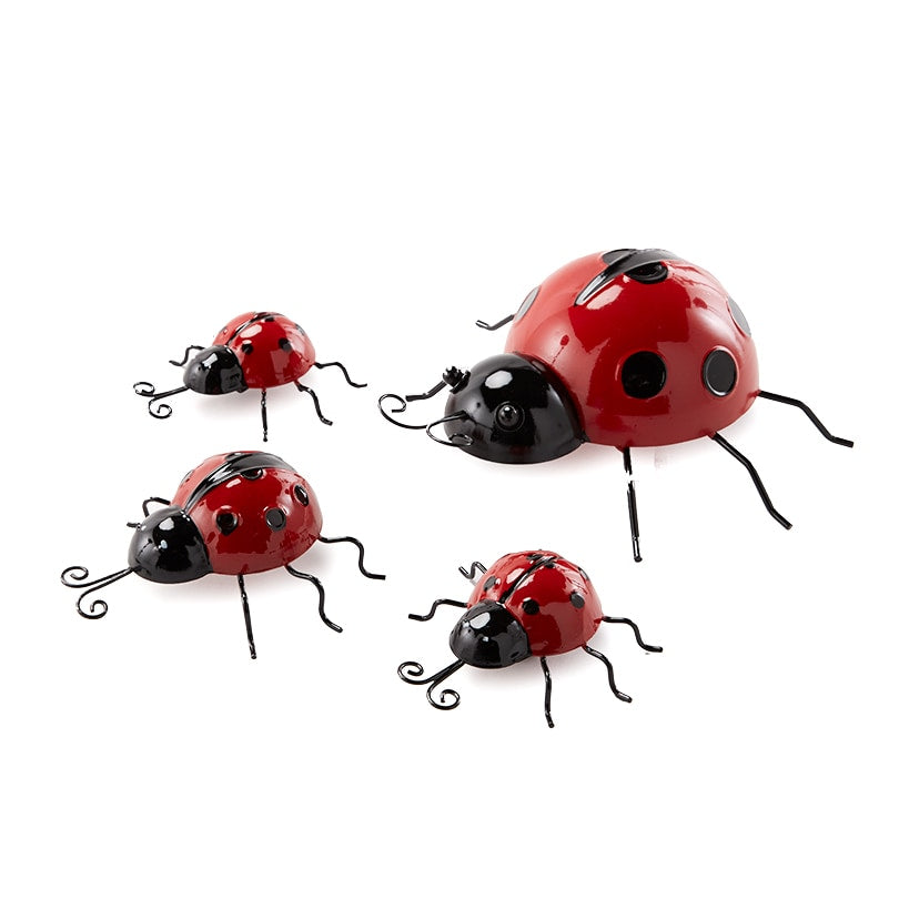 Sets of 4 Metal Garden Bugs