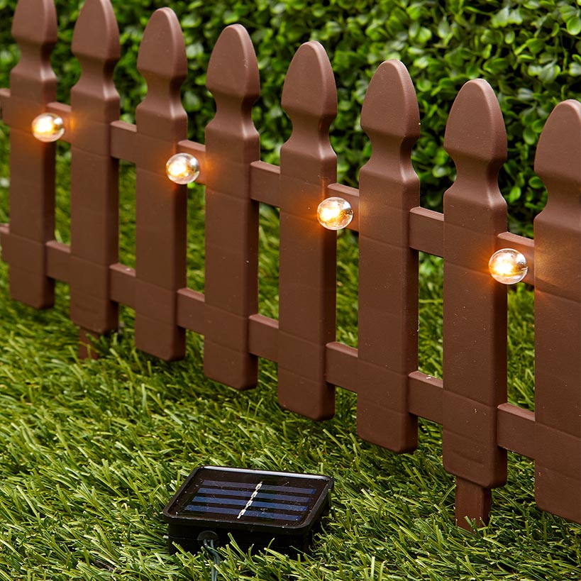 6-Ft. Solar Border Fence Panels