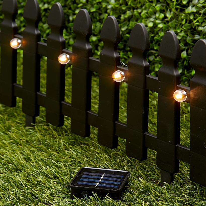 6-Ft. Solar Border Fence Panels