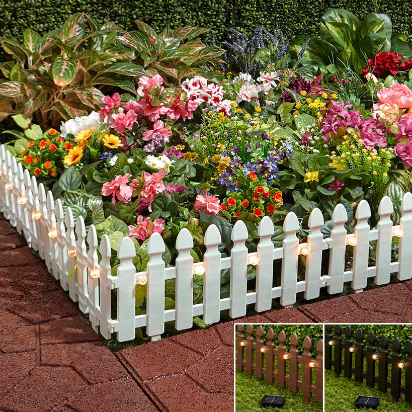 6-Ft. Solar Border Fence Panels