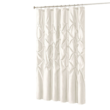 Tufted Semi-Sheer Shower Curtain - image 2