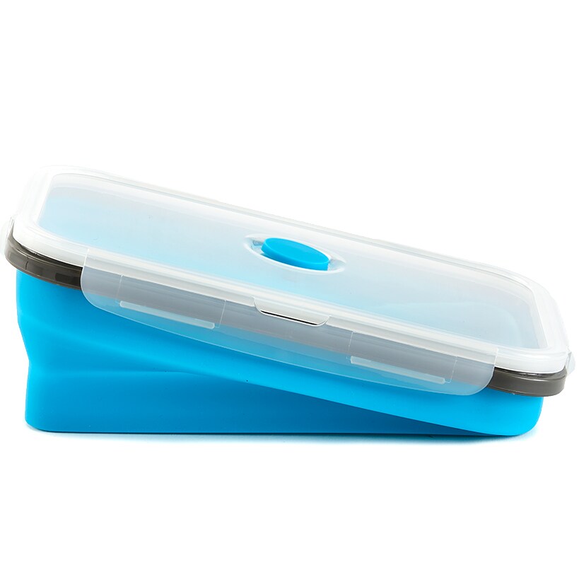 Collapsible Locking Lid Food Storage 8 Pc.