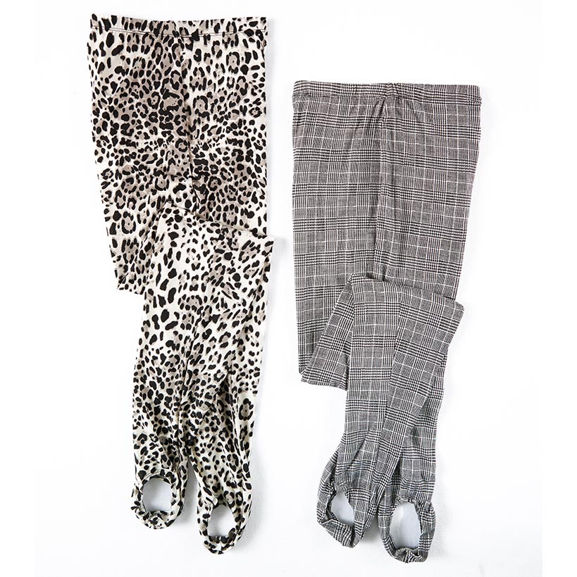 2-Pk. Printed Stirrup Pants
