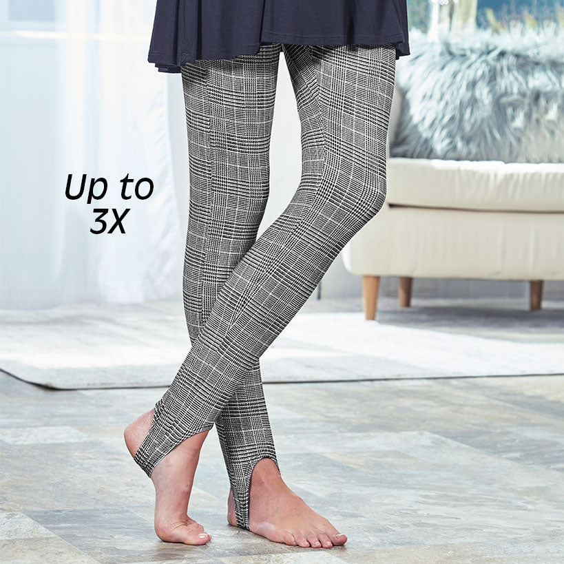 2-Pk. Printed Stirrup Pants