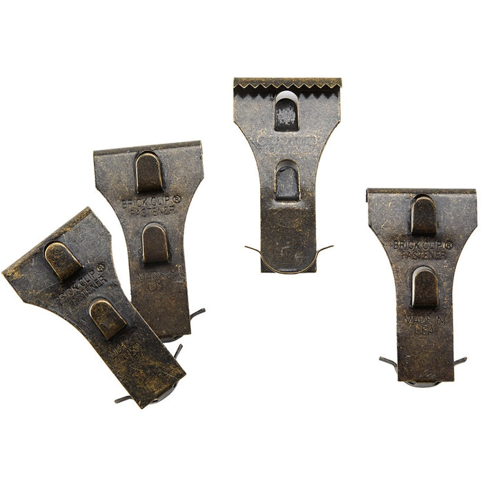 Brick or Siding Clips-Secure, Repositionable, for Indoor/Outdoor Use ...