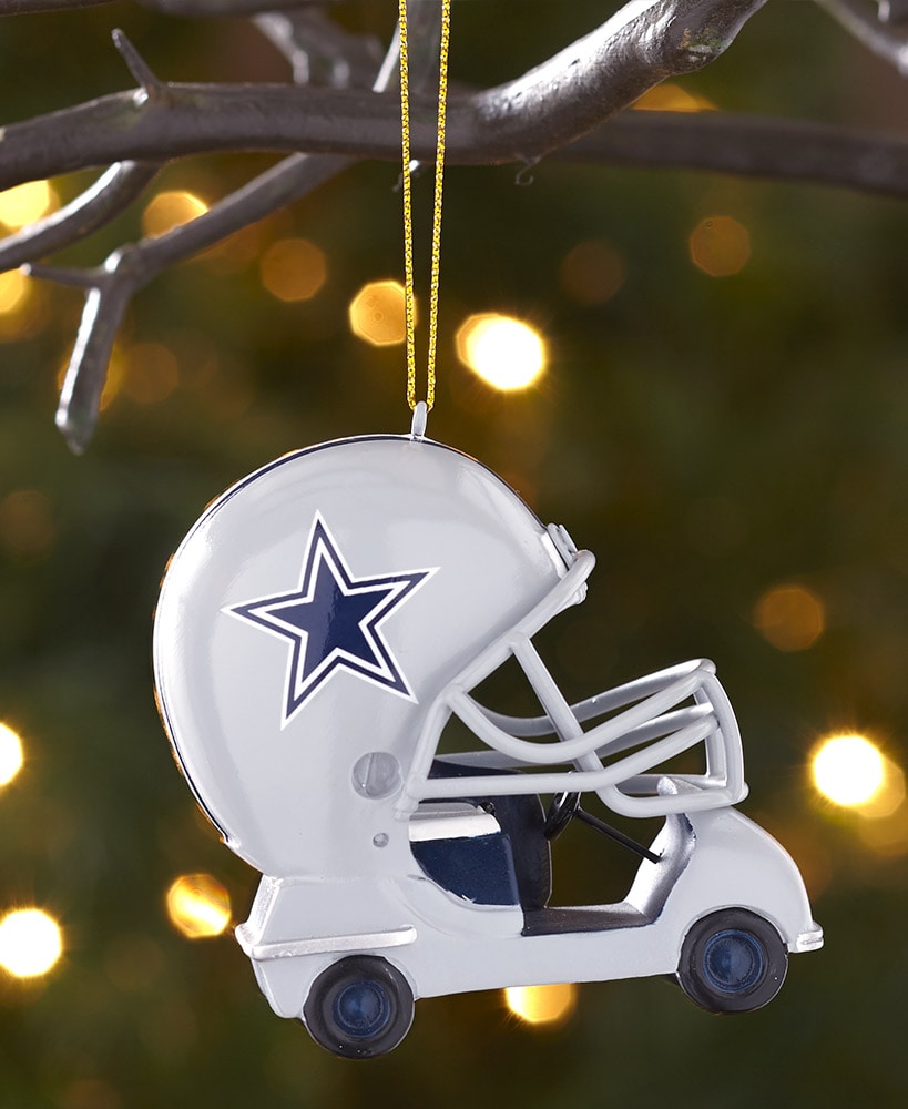 NFL Helmet Cart Ornaments