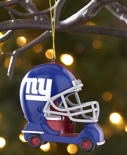 NFL Helmet Cart Ornaments