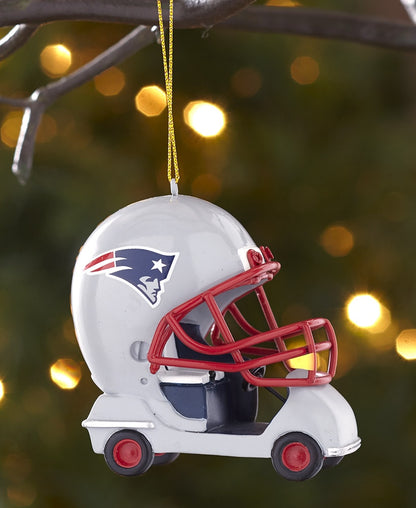 NFL Helmet Cart Ornaments
